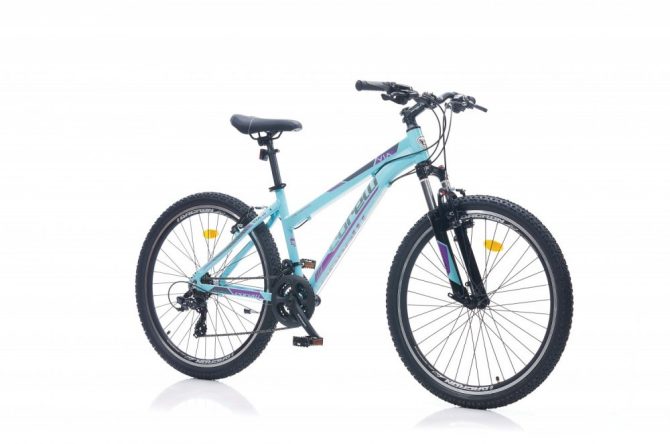 Corelli Via 1.0 Lady MTB könnyűvázas kerékpár 16" Türkiz