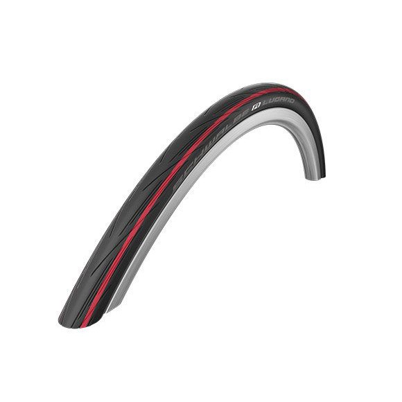 Schwalbe lugano 700x25c 622-25 hs47 piros csikos