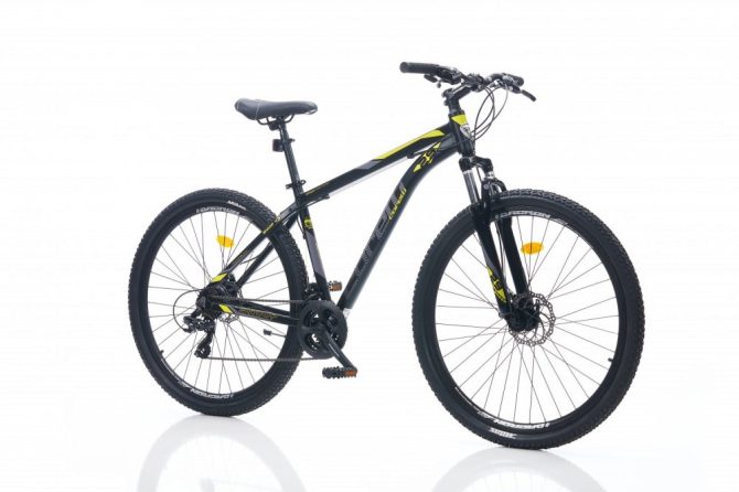 Corelli Snoop 4.3 29er könnyűvázas MTB kerékpár 18" Fekete-Sárga