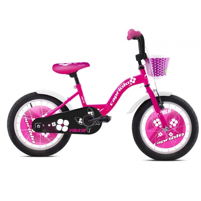 Capriolo viola 20" gyerek kerékpár rózsaszín