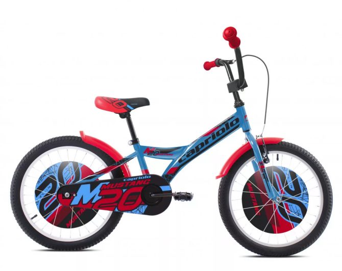 Capriolo mustang 20" gyerek kerékpár Kék-Piros