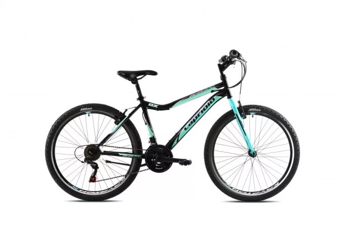 Capriolo diavolo 600 dx 26" férfi mtb kerékpár 15" fekete-kék 2021