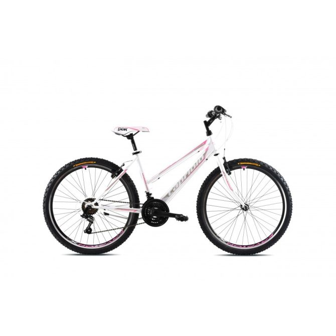Capriolo passion lady 26" női mtb kerékpár fehér/rózsaszín
