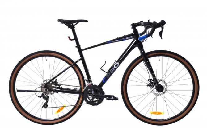 Capriolo Gravel G9.4 országúti/gravel kerékpár 53 cm Fekete