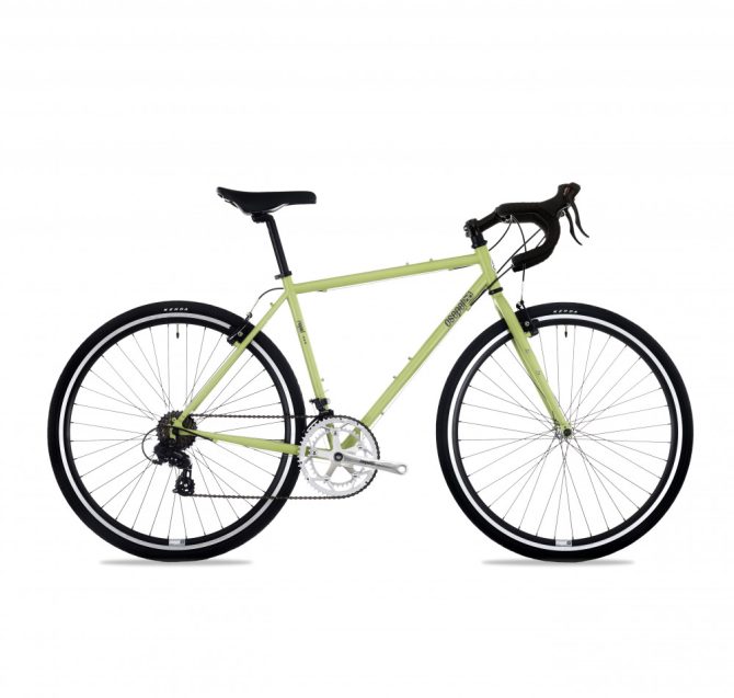 Csepel rapid cyclocross kerékpár matt zöld
