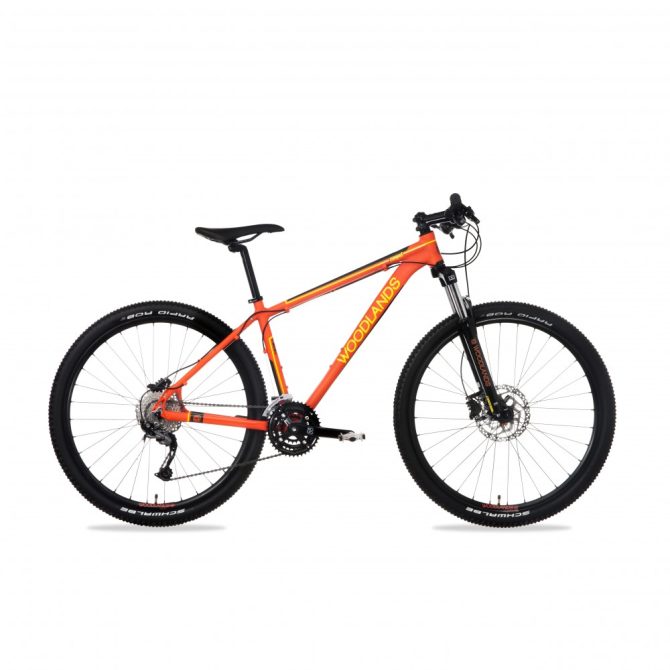 Csepel woodlands pro 2.1 27,5" mtb kerékpár narancs 20"