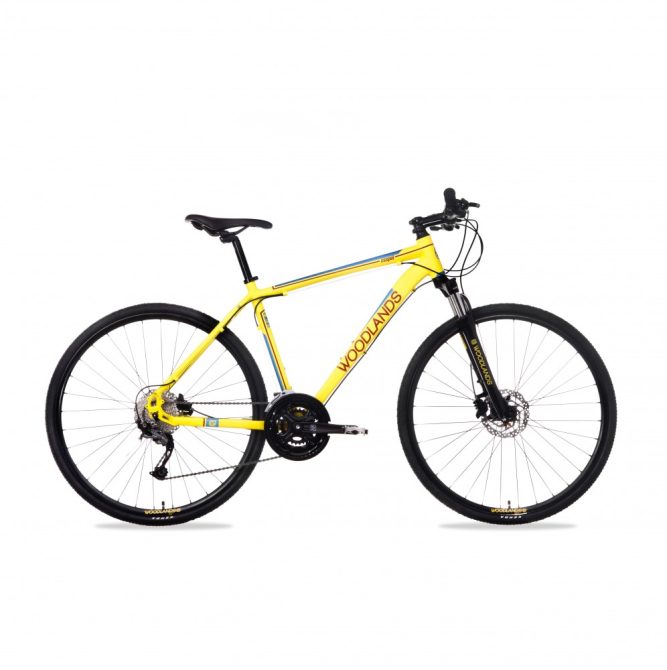 Csepel woodlands cross 2.1 kerékpár férfi sárga 21"