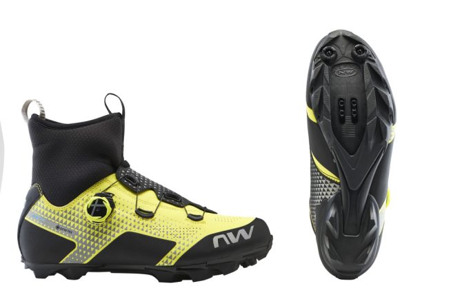 Cipő NORTHWAVE MTB CELSIUS XC ARCTIC GTX, FLUO SÁRGA/FEKETE