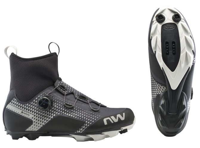 Cipő NORTHWAVE MTB CELSIUS XC GTX SZÜRKE/FÉNYVISSZAVERŐS