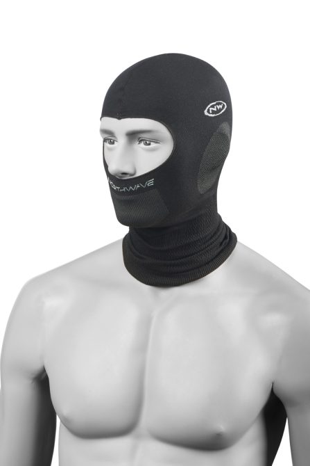 Sapka NORTHWAVE BALACLAVA PLUS téli maszk fekete, egy méret