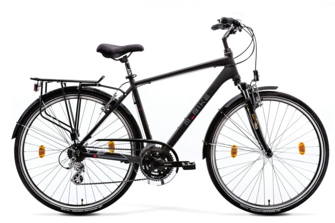 M-BIKE T_BIKE 9 2 FEKETE/PIROS