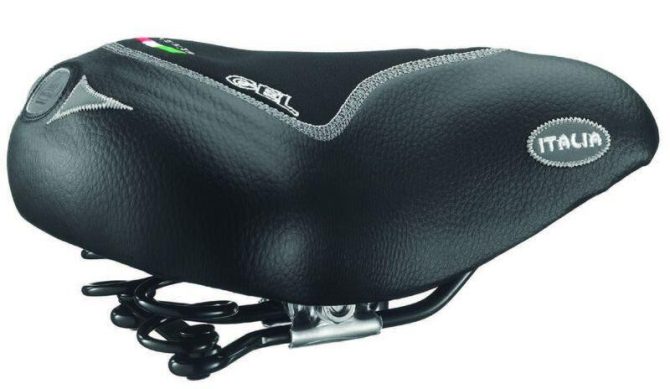 Nyereg monte grappa 1101 max comfort géles fekete (12db/doboz)