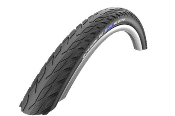 Köpeny 700x45c 28x1,75 schwalbe silento hs421 fekete relfexcsíkos