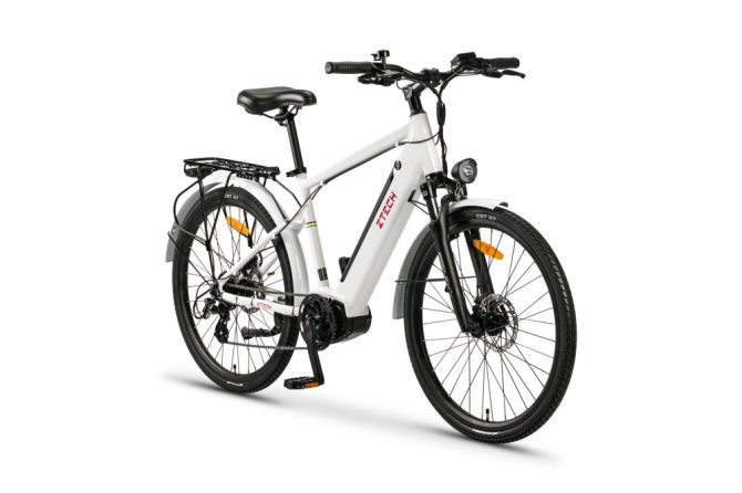 ZTECH ZT-84M, Lítium 36V12Ah 250W 26" közép-motor, ELEKTROMOS KERÉKPÁR, SHIMANO 7S *EEL-M* (DKD) CE fehér