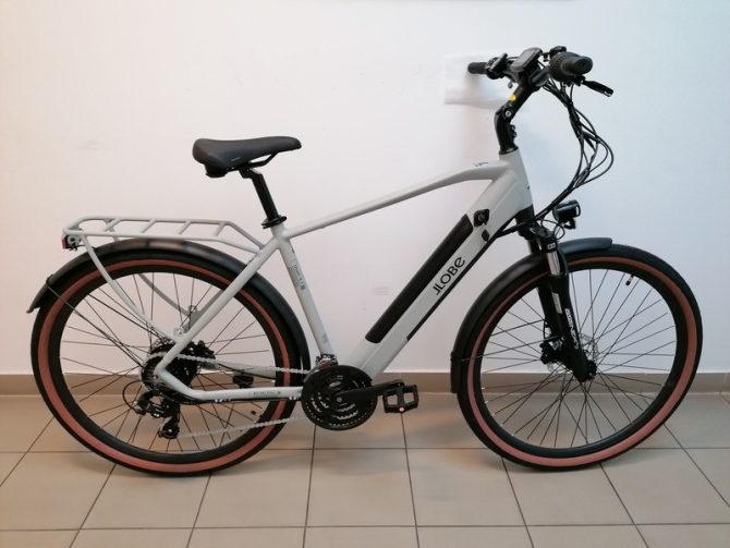 Neuzer  UTAH 2.1 GENT SZÜRKE /FEKETE 52CM elektromos kerékpár