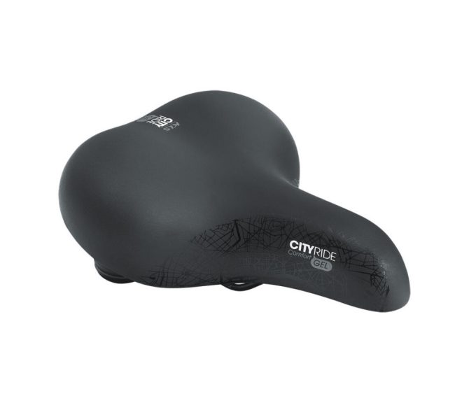 Nyereg KLS CITYRIDE 017 GEL, black