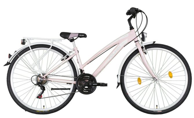 28" Koliken Gisu kerékpár női rózsa váltós