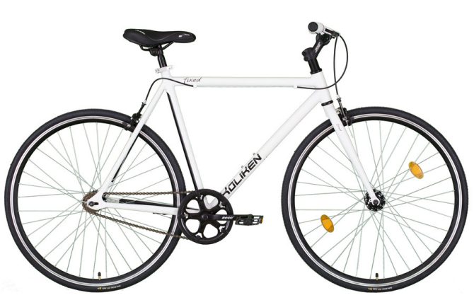 28 Koliken Fixed fehér 53 cm-es váz