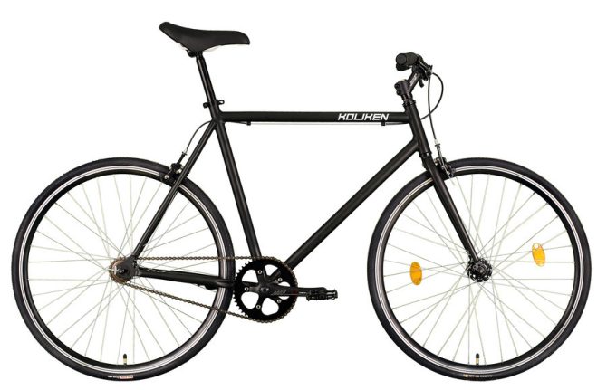 28" Koliken Fixed fekete 56 cm-es váz