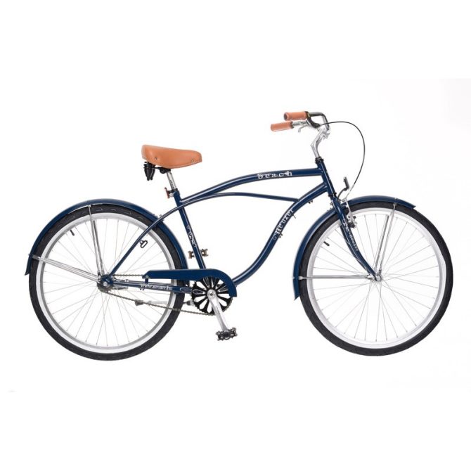 Neuzer beach cruiser férfi kerékpár kék