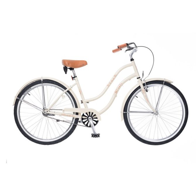 Neuzer beach cruiser női kerékpár krém