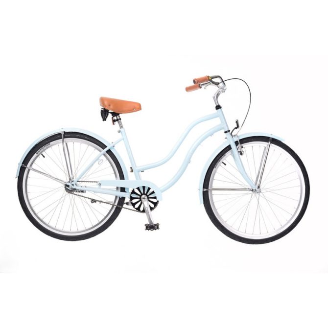 Neuzer beach cruiser női kerékpár babyblue