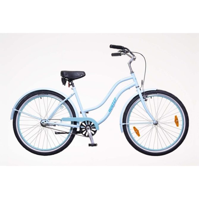 Neuzer sunset cruiser női kerékpár babyblue/türkiz