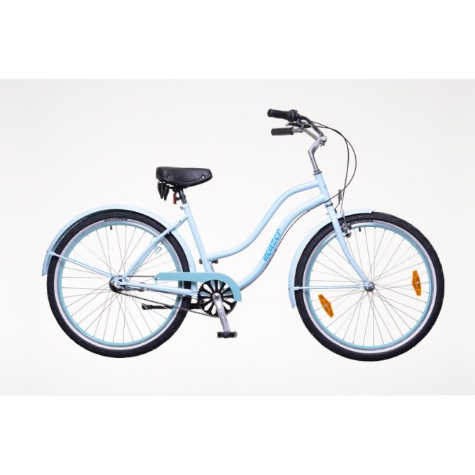 Neuzer miami cruiser női kerékpár babyblue/türkiz