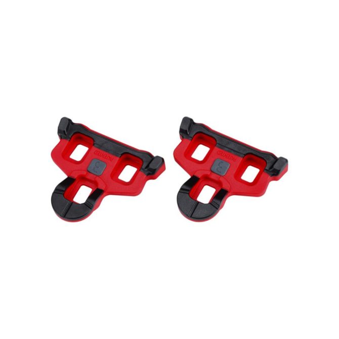 BBB Cycling kerékpáros pedálstopli BPD-06A PowerClip, SPD-SL kompatibilis, 6 fokos, piros