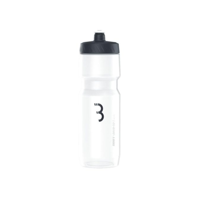 BBB Cycling kerékpáros kulacs BWB-05 CompTank XL, 750ml, BPA mentes, mosogatógépben is mosható, átlátszó/fekete