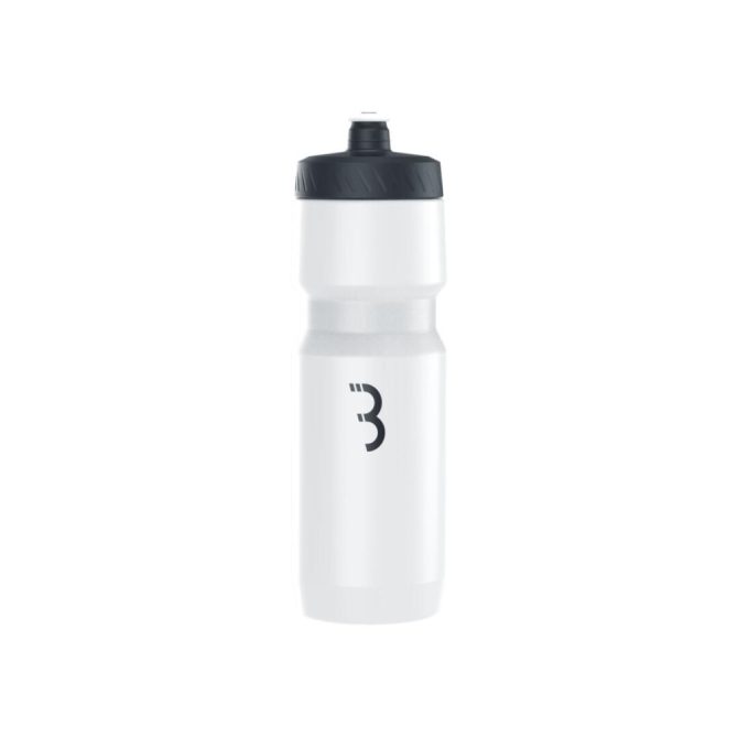 BBB Cycling kerékpáros kulacs BWB-05 CompTank XL, 750ml, BPA mentes, mosogatógépben is mosható, fehér/fekete