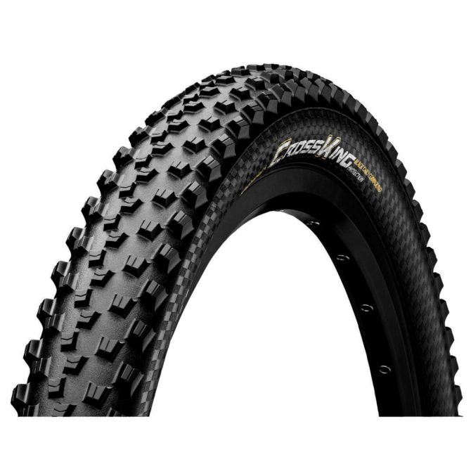 Continental MTB kerékpáros külső gumi 58-584 Cross King 2.3 ProTection 27,5x2,3 fekete/fekete, Skin hajtogathatós