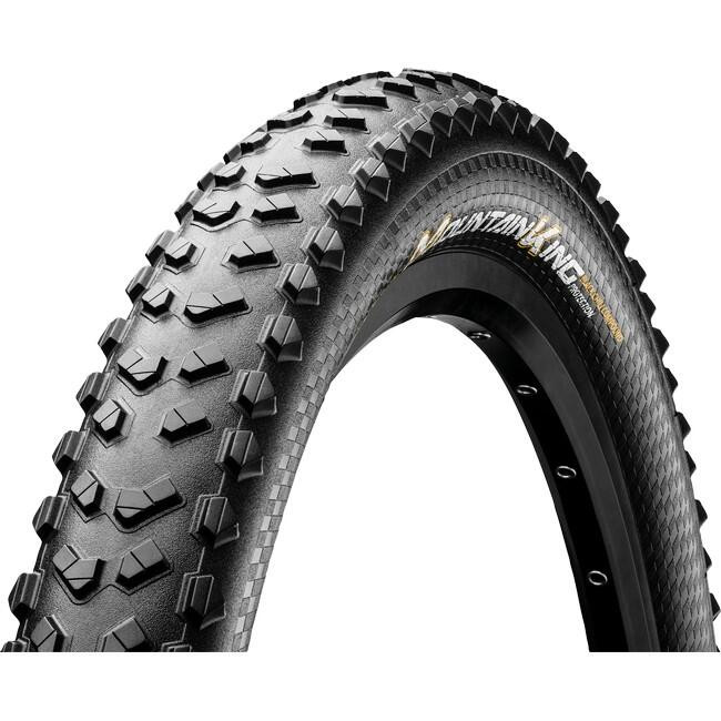 Continental MTB kerékpáros külső gumi 70-584 Mountain King 2.8 ProTection 27,5x2,8 fekete/fekete, Skin hajtogathatós