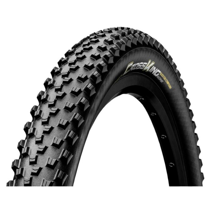 Continental MTB kerékpáros külső gumi 58-584 Cross King 2.3 ShieldWall 27,5x2,3 fekete/fekete, Skin hajtogathatós