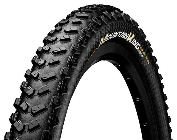 Continental MTB kerékpáros külső gumi 58-622 Mountain King 2.3 ShieldWall 29x2,3 fekete/fekete, Skin hajtogathatós