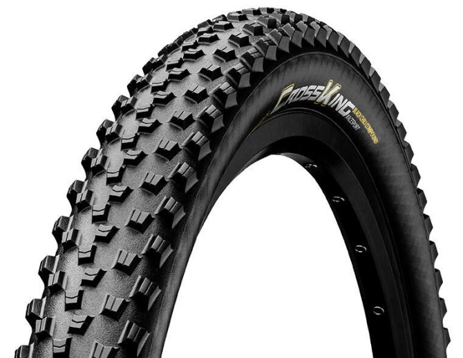 Continental MTB kerékpáros külső gumi 58-622 Cross King 2.3 ShieldWall 29x2,3 fekete/fekete, Skin hajtogathatós