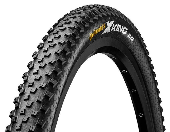 Continental MTB kerékpáros külső gumi 50-622 Cross King 2.0 ShieldWall 29x2,0 fekete/fekete, Skin hajtogathatós