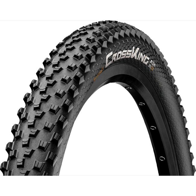 Continental MTB kerékpáros külső gumi 55-559 Cross King 2.2 26x2,2 fekete/fekete, Skin