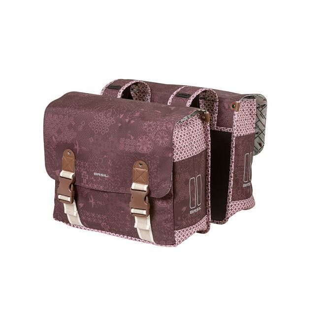 Basil dupla táska Boheme Double Bag, Universal Bridge System, piros